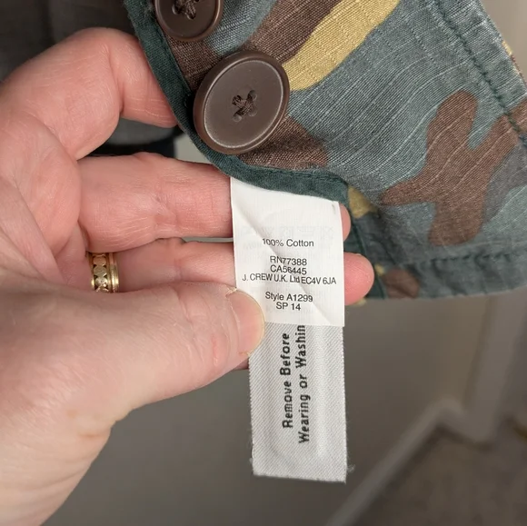 Madewell Camouflage Outbound Utility Jacket - Picture 9 of 10